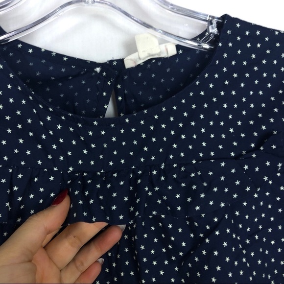 Crewcuts 2 PIECE GIRLS SET Navy polka dot blouse & Skirt Set - Picture 4 of 12